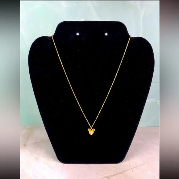 Disney X Kate Spade Minnie Mouse Pave Necklace